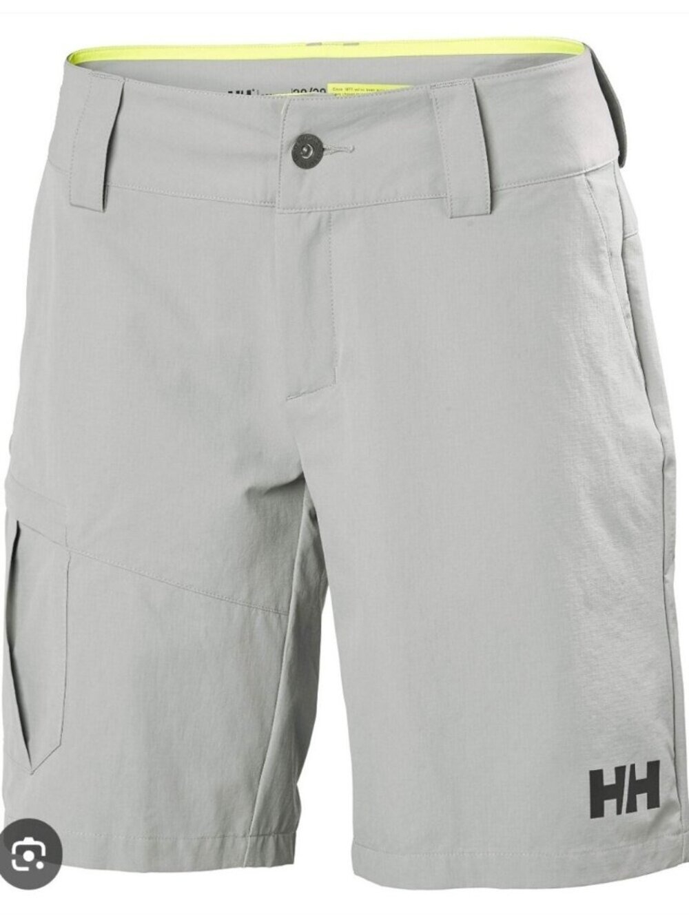 HELLY HANSEN | Women's Quick Dry Cargo Shorts Grey Fog sz 34